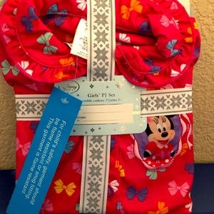 Disney Minnie Mouse pj sets!